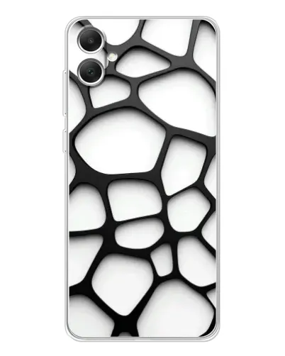 Чохол для Samsung Galaxy A06 з картинкою «Біла об'ємна сітка» Чохол для Samsung Galaxy A06 з картинкою «Біла об'ємна сітка»