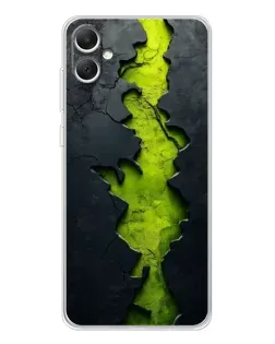 Чохол для Samsung Galaxy A06 з картинкою «Салатовий розлом скелі»