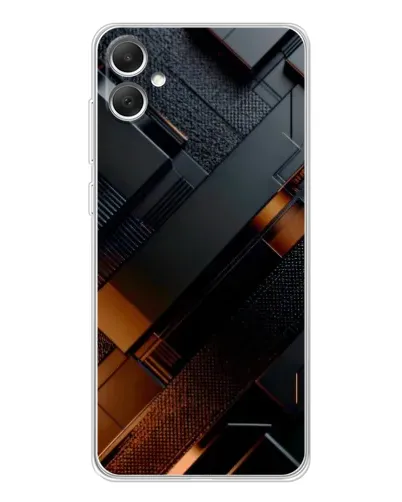 Чохол для Samsung Galaxy A06 з картинкою «Чорні геометричні блоки» Чохол для Samsung Galaxy A06 з картинкою «Чорні геометричні блоки»