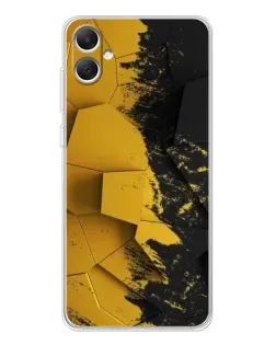 Чохол для Samsung Galaxy A06 з картинкою «Золоті уламки геометрії»