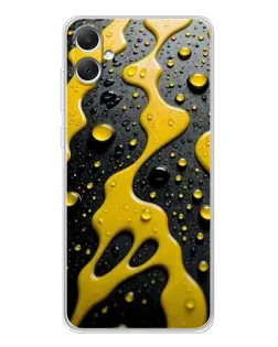 Чохол для Samsung Galaxy A06 з картинкою «Рідке жовте золото»