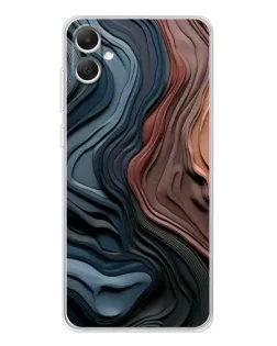 Чохол для Samsung Galaxy A06 з картинкою «Кольорові хвилі каньйону»