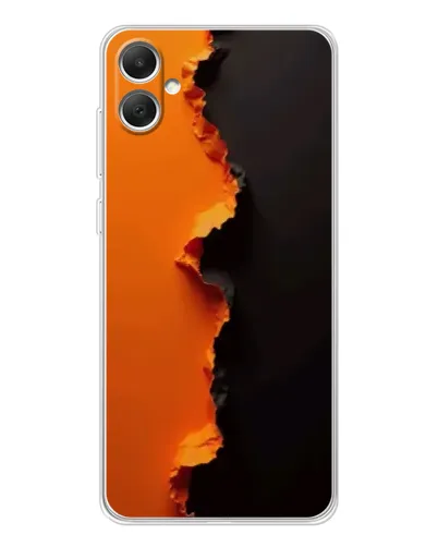 Чохол для Samsung Galaxy A06 з картинкою «Помаранчевий розлом» Чохол для Samsung Galaxy A06 з картинкою «Помаранчевий розлом»