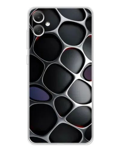Чохол для Samsung Galaxy A06 з картинкою «Об'ємна темна решітка» Чохол для Samsung Galaxy A06 з картинкою «Об'ємна темна решітка»