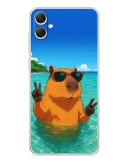 Чохол для Samsung Galaxy A06 з картинкою «Морська капібара»