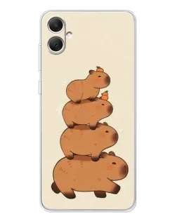 Чохол для Samsung Galaxy A06 з картинкою «Вежа з капібар»