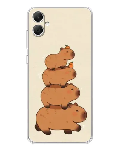 Чохол для Samsung Galaxy A06 з картинкою «Вежа з капібар» Чохол для Samsung Galaxy A06 з картинкою «Вежа з капібар»