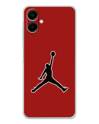 Чехол для Samsung Galaxy A07 с картинкой «Jordan Red Back» Чехол для Samsung Galaxy A07 с картинкой «Jordan Red Back»