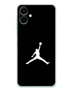 Чехол для Samsung Galaxy A07 с картинкой «Jordan Silhouette»