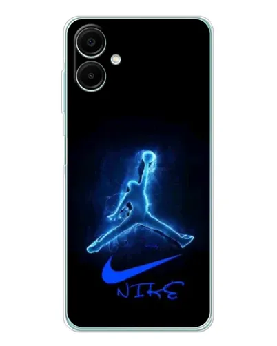 Чехол для Samsung Galaxy A07 с картинкой «Jordan Neon Blue» Чехол для Samsung Galaxy A07 с картинкой «Jordan Neon Blue»