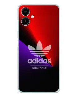 Чехол для Samsung Galaxy A07 с картинкой «Adidas Red Neon»