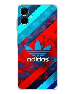 Чехол для Samsung Galaxy A07 с картинкой «Абстракция Adidas»