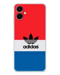 Чехол для Samsung Galaxy A07 с картинкой «Adidas Retro Block»