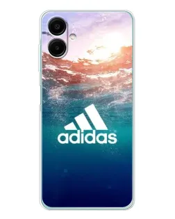 Чехол для Samsung Galaxy A07 с картинкой «Океанская глубина адидас»