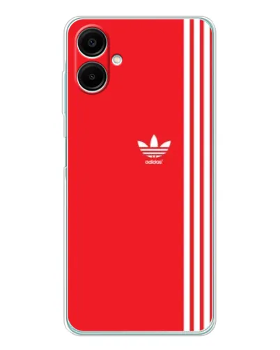 Чехол для Samsung Galaxy A07 с картинкой «Красный минимализм Adidas» Чехол для Samsung Galaxy A07 с картинкой «Красный минимализм Adidas»