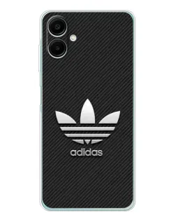 Чехол для Samsung Galaxy A07 с картинкой «Adidas Карбоновая текстура»