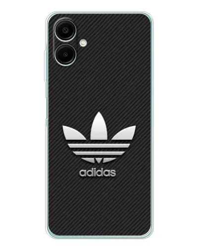 Чехол для Samsung Galaxy A07 с картинкой «Adidas Карбоновая текстура» Чехол для Samsung Galaxy A07 с картинкой «Adidas Карбоновая текстура»
