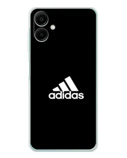 Чехол для Samsung Galaxy A07 с картинкой «Черная классика Adidas»
