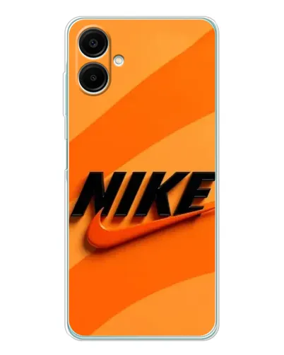 Чехол для Samsung Galaxy A07 с картинкой «Оранжевый драйв Nike» Чехол для Samsung Galaxy A07 с картинкой «Оранжевый драйв Nike»