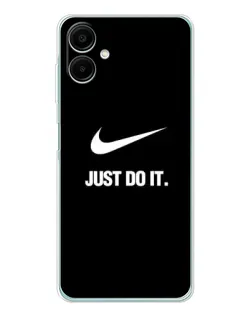 Чехол для Samsung Galaxy A07 с картинкой «Классический принт Nike»