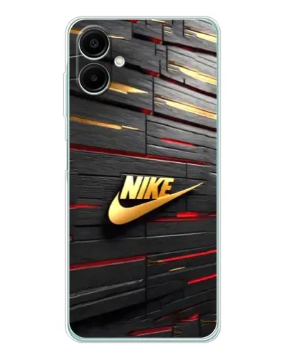 Чехол для Samsung Galaxy A07 с картинкой «Золотой Nike на металле» Чехол для Samsung Galaxy A07 с картинкой «Золотой Nike на металле»