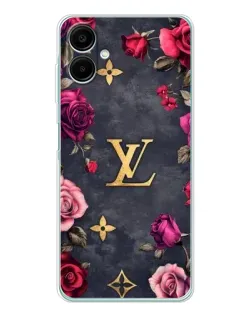 Чехол для Samsung Galaxy A07 с картинкой «Цветочный Louis Vuitton»
