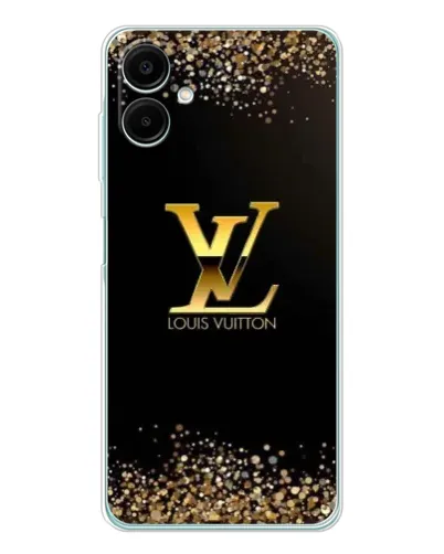 Чехол для Samsung Galaxy A07 с картинкой «LV — золотые искры» Чехол для Samsung Galaxy A07 с картинкой «LV — золотые искры»