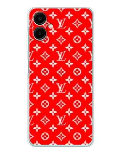 Чехол для Samsung Galaxy A07 с картинкой «Яркий паттерн LV»