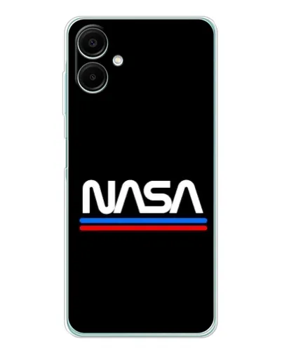 Чехол для Samsung Galaxy A07 с картинкой «NASA — классика Red Blue» Чехол для Samsung Galaxy A07 с картинкой «NASA — классика Red Blue»