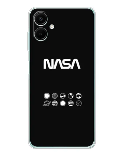 Чехол для Samsung Galaxy A07 с картинкой «NASA — технический принт» Чехол для Samsung Galaxy A07 с картинкой «NASA — технический принт»