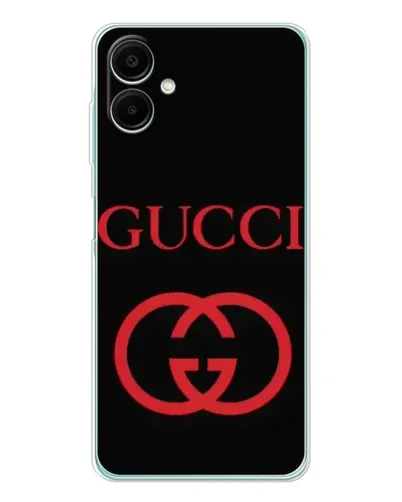 Чехол для Samsung Galaxy A07 с картинкой «Gucci — красный логотип» Чехол для Samsung Galaxy A07 с картинкой «Gucci — красный логотип»