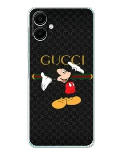 Чехол для Samsung Galaxy A07 с картинкой «Микки Маус Gucci»