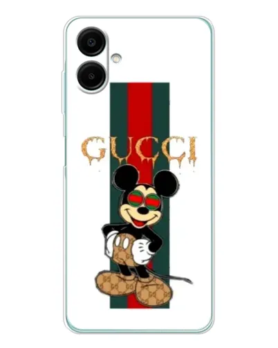 Чехол для Samsung Galaxy A07 с картинкой «Микки Маус Gucci — полосы» Чехол для Samsung Galaxy A07 с картинкой «Микки Маус Gucci — полосы»