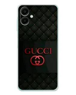 Чехол для Samsung Galaxy A07 с картинкой «Gucci — стеганый черный»