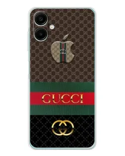 Чехол для Samsung Galaxy A07 с картинкой «Gucci — брендированный десерт»