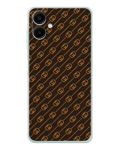 Чехол для Samsung Galaxy A07 с картинкой «Gucci — золотые диагонали» Чехол для Samsung Galaxy A07 с картинкой «Gucci — золотые диагонали»