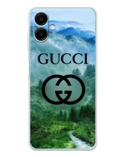 Чехол для Samsung Galaxy A07 с картинкой «Gucci — горный пейзаж»