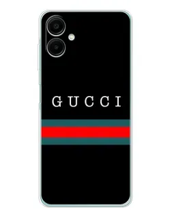 Чехол для Samsung Galaxy A07 с картинкой «Gucci — красный пояс»