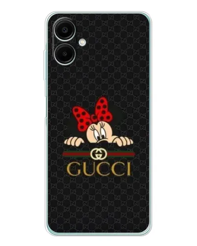 Чехол для Samsung Galaxy A07 с картинкой «Минни Маус Gucci — черный» Чехол для Samsung Galaxy A07 с картинкой «Минни Маус Gucci — черный»