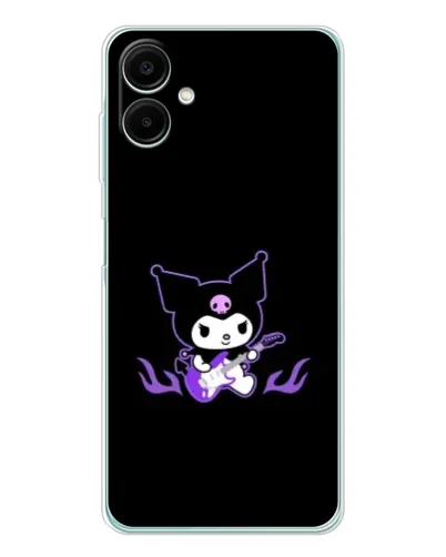 Чехол для Samsung Galaxy A07 с картинкой «Электрическая Kuromi» Чехол для Samsung Galaxy A07 с картинкой «Электрическая Kuromi»