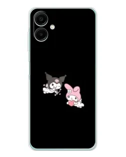 Чехол для Samsung Galaxy A07 с картинкой «My Melody и Kuromi» Чехол для Samsung Galaxy A07 с картинкой «My Melody и Kuromi»