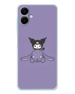 Чехол для Samsung Galaxy A07 с картинкой «Kuromi на лиловом фоне» Чехол для Samsung Galaxy A07 с картинкой «Kuromi на лиловом фоне»