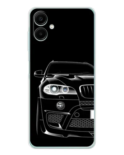 Чехол для Samsung Galaxy A07 с картинкой «Темный силуэт BMW» Чехол для Samsung Galaxy A07 с картинкой «Темный силуэт BMW»