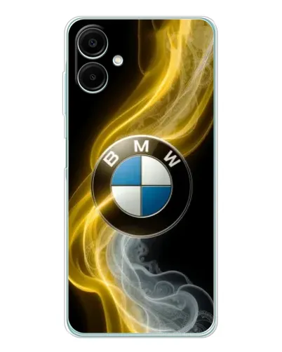 Чехол для Samsung Galaxy A07 с картинкой «Золотистый дым BMW» Чехол для Samsung Galaxy A07 с картинкой «Золотистый дым BMW»