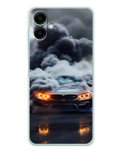 Чехол для Samsung Galaxy A07 с картинкой «BMW в дыму» Чехол для Samsung Galaxy A07 с картинкой «BMW в дыму»