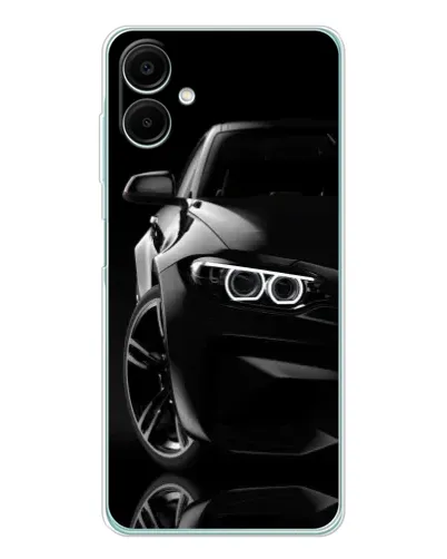 Чехол для Samsung Galaxy A07 с картинкой «Черная BMW — профиль» Чехол для Samsung Galaxy A07 с картинкой «Черная BMW — профиль»