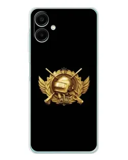 Чехол для Samsung Galaxy A07 с картинкой «PUBG — оранжевый градиент» Чехол для Samsung Galaxy A07 с картинкой «PUBG — оранжевый градиент»