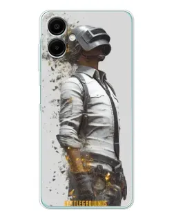 Чехол для Samsung Galaxy A07 с картинкой «PUBG — боец в пыли» Чехол для Samsung Galaxy A07 с картинкой «PUBG — боец в пыли»