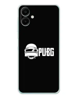 Чехол для Samsung Galaxy A07 с картинкой «PUBG — классический лого»
