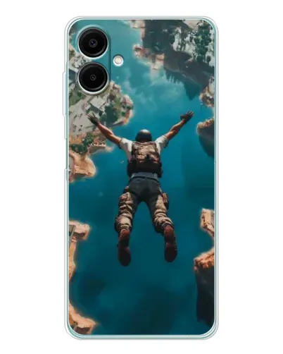 Чехол для Samsung Galaxy A07 с картинкой «PUBG — свободное падение» Чехол для Samsung Galaxy A07 с картинкой «PUBG — свободное падение»